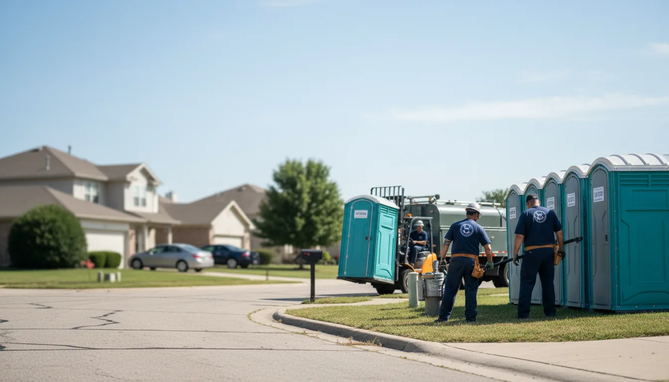 Porta Potty Rental in Oak Brook, IL near me